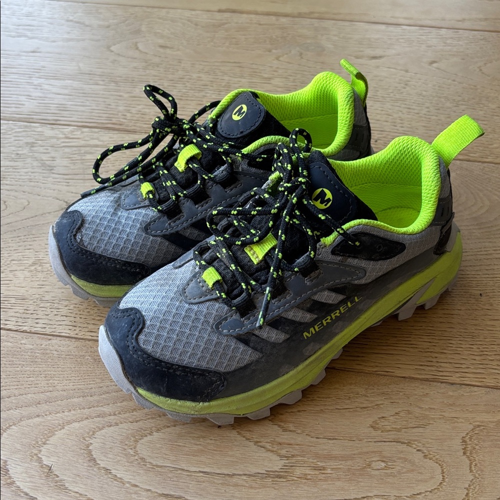 Merrell Moab Speed 2 Low Waterproof, Grey/Black/Citron